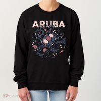 Aruba Travel Summer Vacation Aruban Turtle Tropical Island Women's Sweatshirt thumb 0