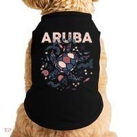 Aruba Travel Summer Vacation Aruban Turtle Tropical Island Doggie Tank thumb 0