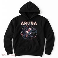 Aruba Travel Summer Vacation Aruban Turtle Tropical Island Hoodie thumb 0