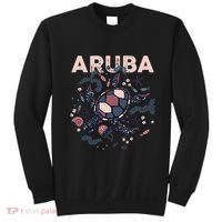 Aruba Travel Summer Vacation Aruban Turtle Tropical Island Sweatshirt thumb 0