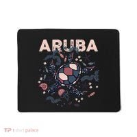 Aruba Travel Summer Vacation Aruban Turtle Tropical Island Mousepad thumb 0