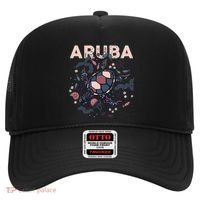 Aruba Travel Summer Vacation Aruban Turtle Tropical Island Hat thumb 0