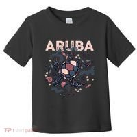 Aruba Travel Summer Vacation Aruban Turtle Tropical Island Toddler T-Shirt thumb 0
