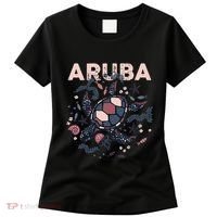 Aruba Travel Summer Vacation Aruban Turtle Tropical Island Women's T-Shirt thumb 0