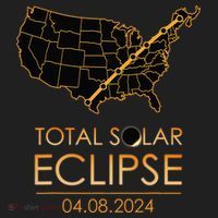 America Total Solar Eclipse April 8 2024 Usa Map Totality Tumbler thumb 3