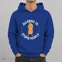 Allergic To Stupid People Peanut Allergy Cute Gift Hoodie thumb 0