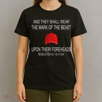 And They Shall Wear The Mark Of The Beast Revelation T-Shirt thumb 4