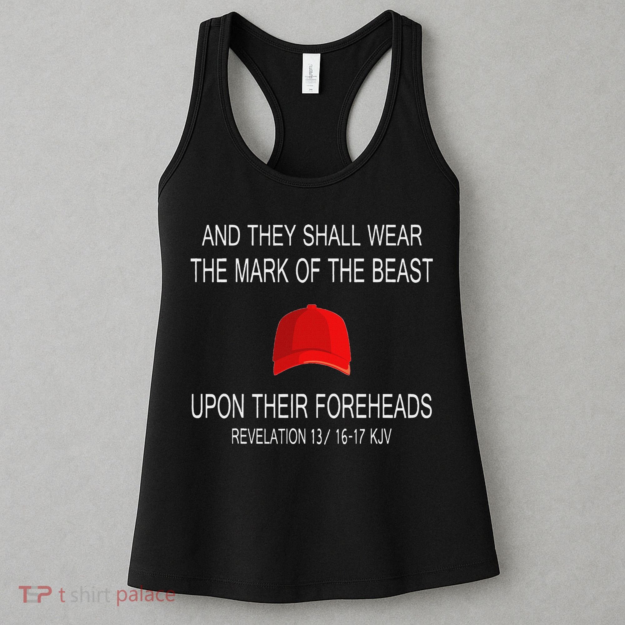 And They Shall Wear The Mark Of The Beast Revelation Women's Tank Top