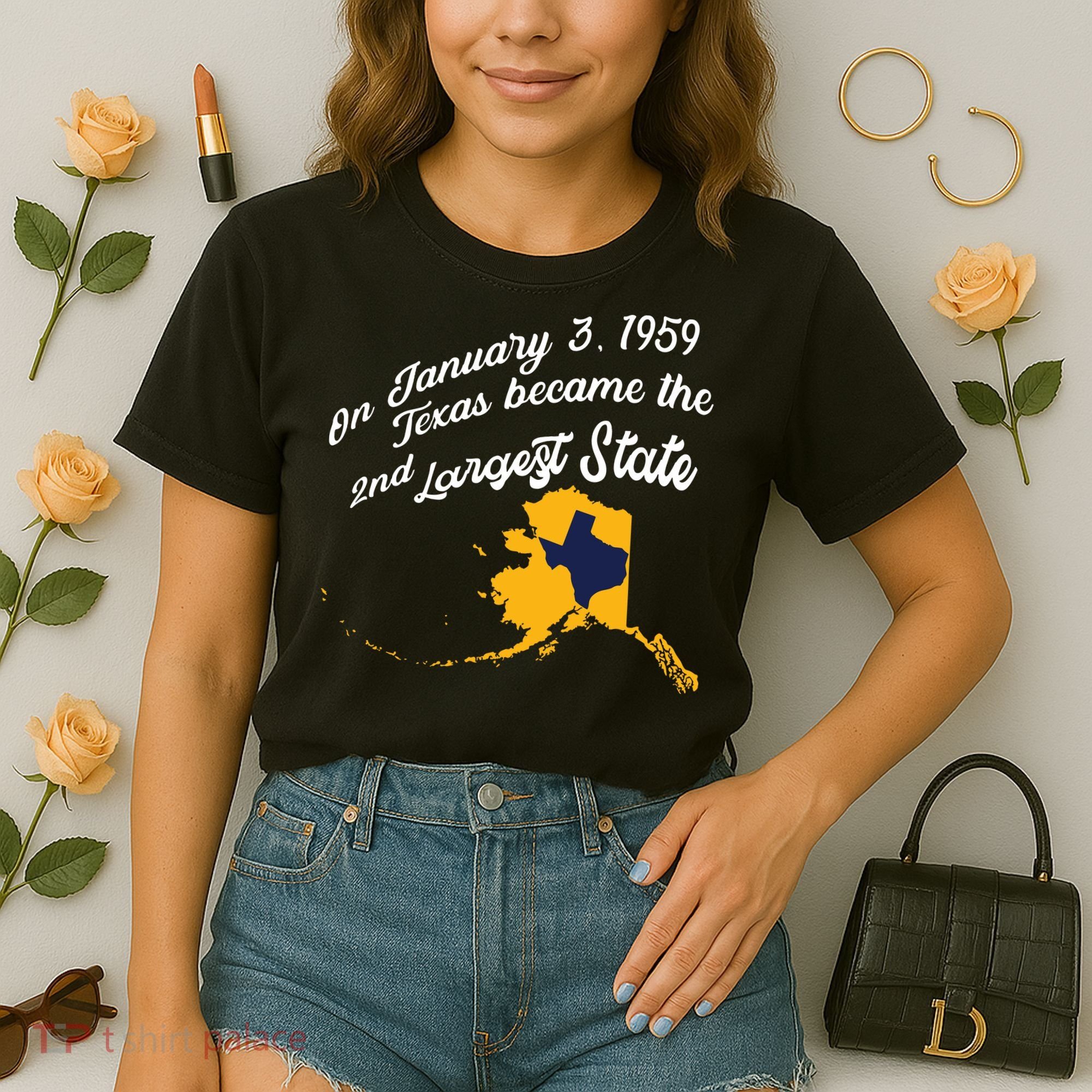 Alaska Texas Shirts Funny Alaska Vs Texas Comfort Colors Boxy T-Shirt