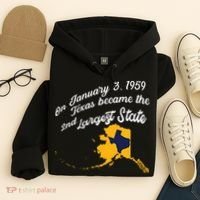 Alaska Texas Shirts Funny Alaska Vs Texas Hoodie thumb 4