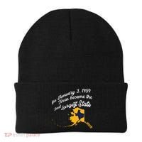 Alaska Texas Shirts Funny Alaska Vs Texas Beanie thumb 0