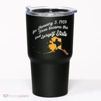 Alaska Texas Shirts Funny Alaska Vs Texas Tumbler thumb 0