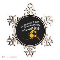 Alaska Texas Shirts Funny Alaska Vs Texas Ornament thumb 0