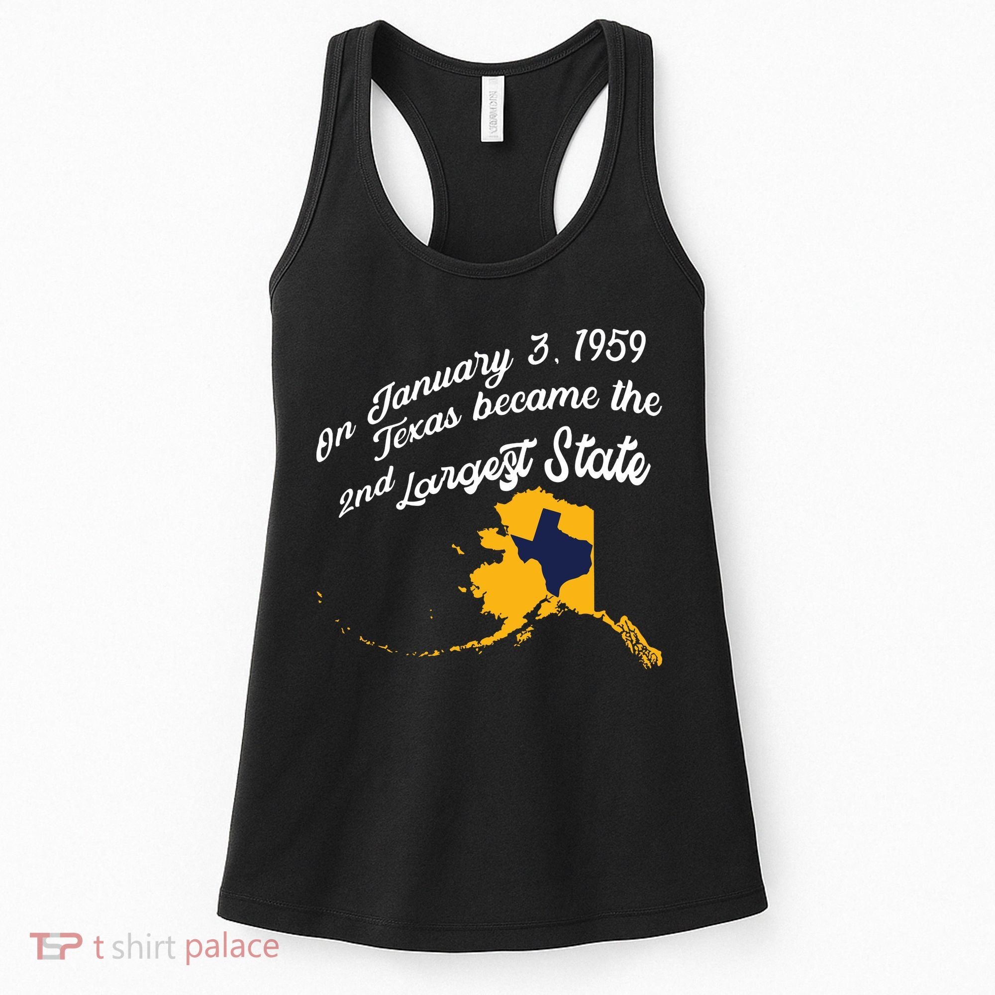 Alaska Texas Shirts Funny Alaska Vs Texas Women's Tank Top