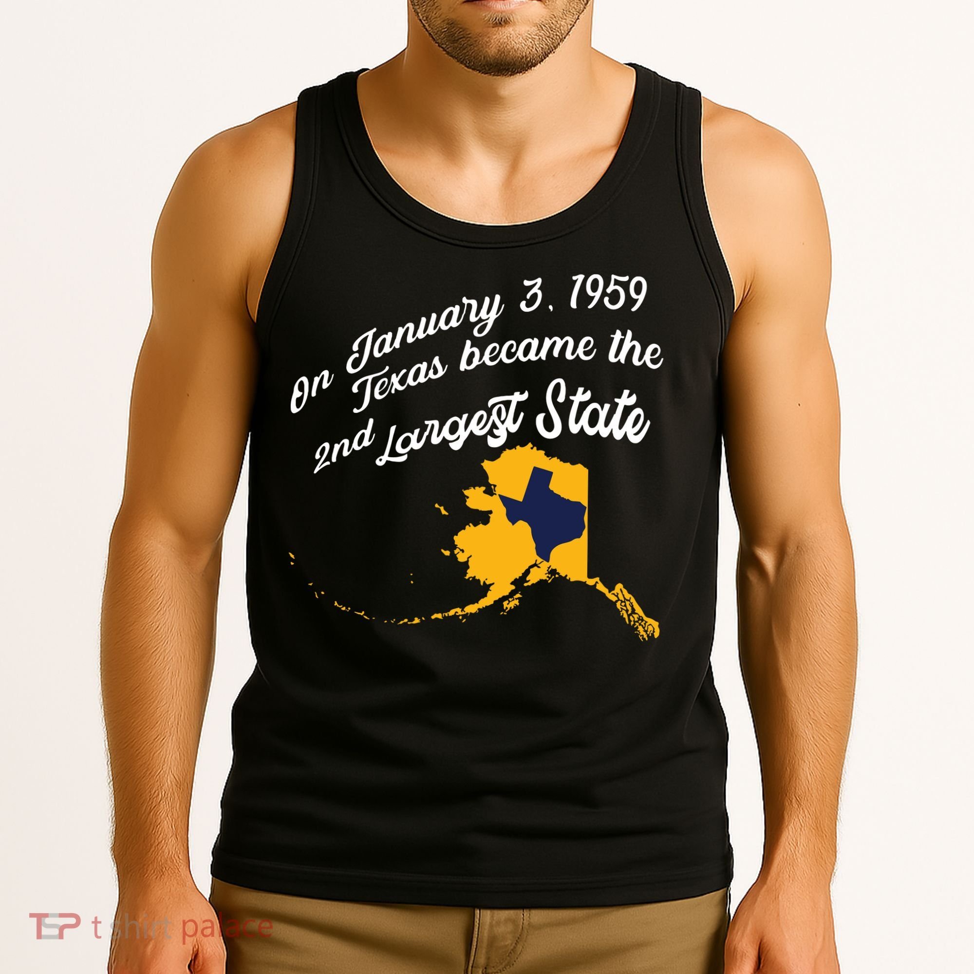 Alaska Texas Shirts Funny Alaska Vs Texas Tank Top