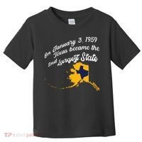 Alaska Texas Shirts Funny Alaska Vs Texas Toddler T-Shirt thumb 0