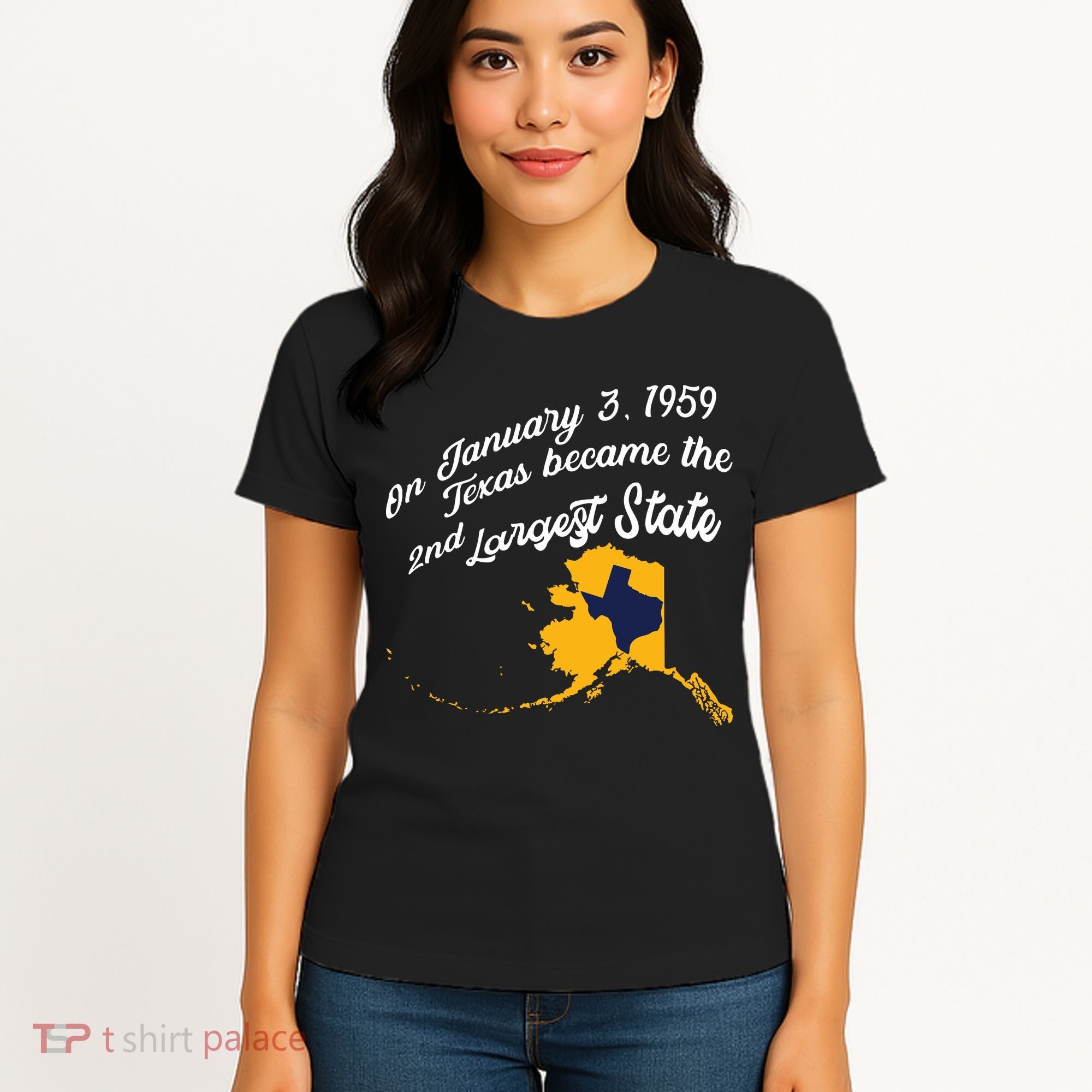 Alaska Texas Shirts Funny Alaska Vs Texas Women's T-Shirt