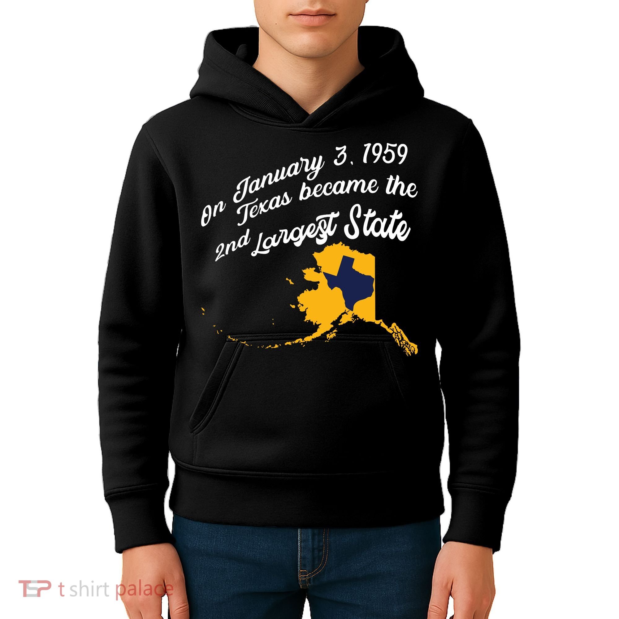 Alaska Texas Shirts Funny Alaska Vs Texas Kids Hoodie