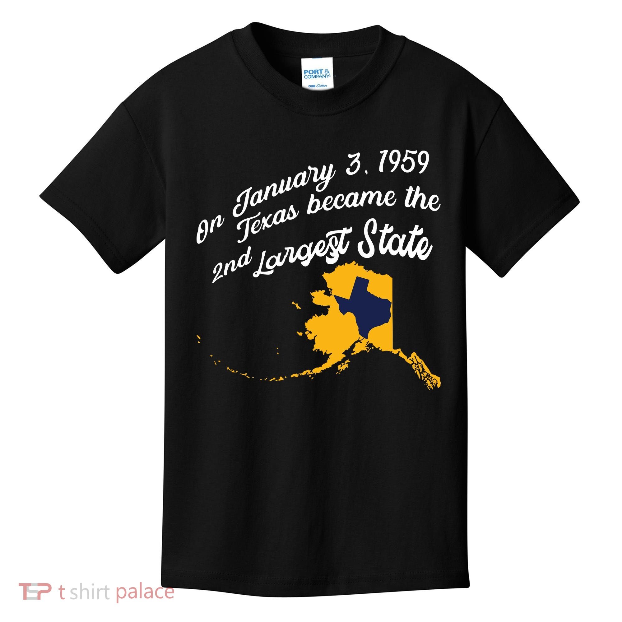 Alaska Texas Shirts Funny Alaska Vs Texas Kids T-Shirt