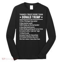 Anti Trump Sarcastic Political Humor Resistance Statement Long Sleeve Shirt thumb 0