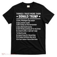 Anti Trump Sarcastic Political Humor Resistance Statement T-Shirt thumb 0