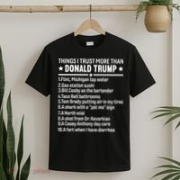 Anti Trump Sarcastic Political Humor Resistance Statement T-Shirt thumb 2