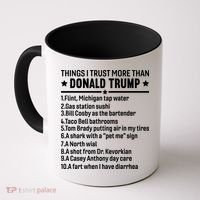 Anti Trump Sarcastic Political Humor Resistance Statement Coffee Mug thumb 0