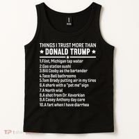 Anti Trump Sarcastic Political Humor Resistance Statement Tank Top thumb 2
