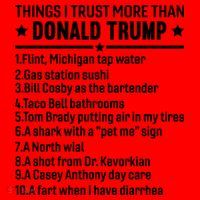 Anti Trump Sarcastic Political Humor Resistance Statement Santa Hat thumb 1