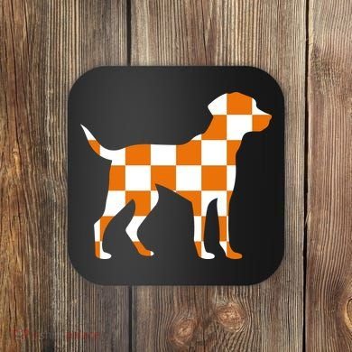 Awesome Tennessee Smokey Hound Dog Coaster