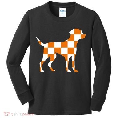 Awesome Tennessee Smokey Hound Dog Kids Long Sleeve Shirt