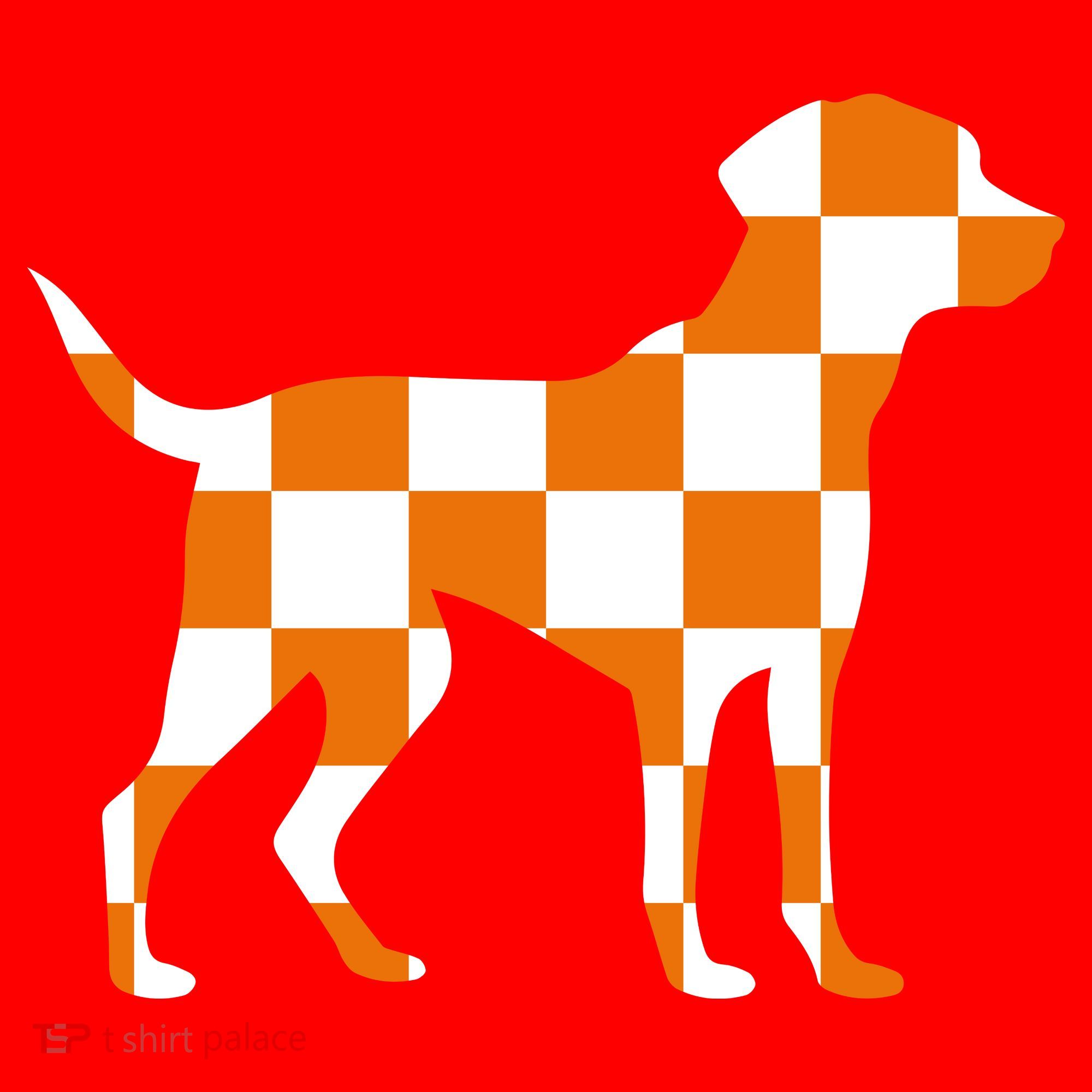 Awesome Tennessee Smokey Hound Dog Santa Hat