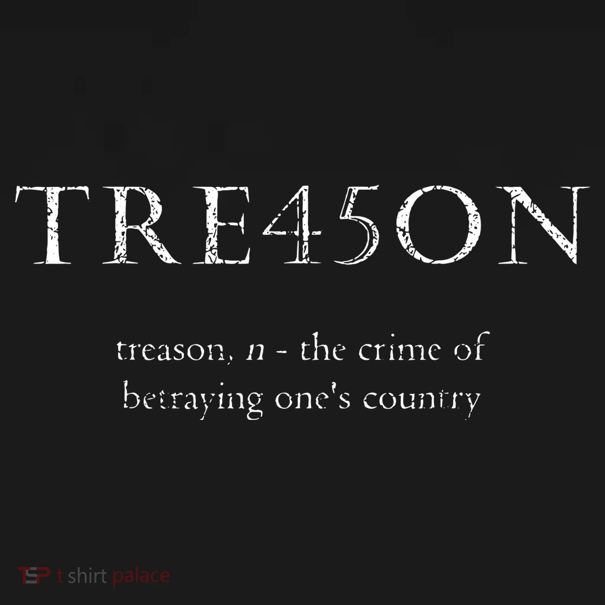 Antitrump Treason Tre45on Distressed Impeach Doggie Tank