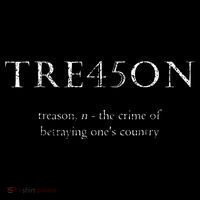 Antitrump Treason Tre45on Distressed Impeach Ornament thumb 1