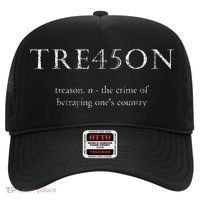 Antitrump Treason Tre45on Distressed Impeach Hat thumb 0