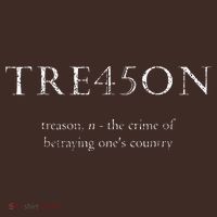 Antitrump Treason Tre45on Distressed Impeach Mousepad thumb 1