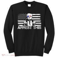 Arrest This Trump Fingers Pro Trump 2024 Trump Arrest This Sweatshirt thumb 0