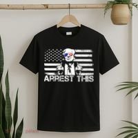 Arrest This Trump Fingers Pro Trump 2024 Trump Arrest This T-Shirt thumb 2