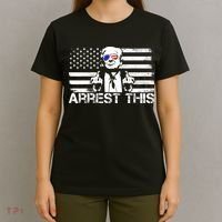Arrest This Trump Fingers Pro Trump 2024 Trump Arrest This T-Shirt thumb 4