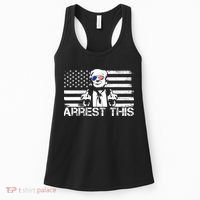 Arrest This Trump Fingers Pro Trump 2024 Trump Arrest This Women's Tank Top thumb 0
