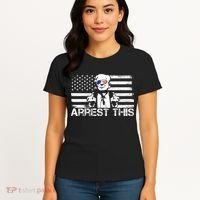 Arrest This Trump Fingers Pro Trump 2024 Trump Arrest This Women's T-Shirt thumb 4