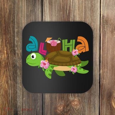 Aloha Tropical Turtle Vacation Coaster