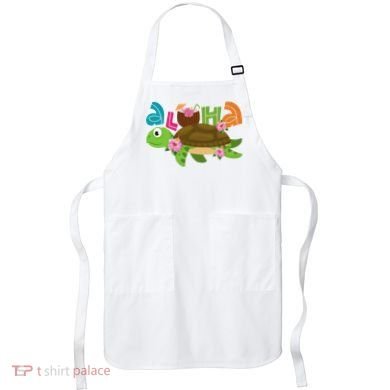 Aloha Tropical Turtle Vacation Apron