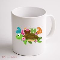 Aloha Tropical Turtle Vacation Coffee Mug thumb 1