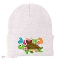 Aloha Tropical Turtle Vacation Beanie thumb 0