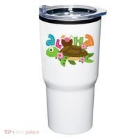 Aloha Tropical Turtle Vacation Tumbler thumb 0