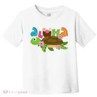Aloha Tropical Turtle Vacation Toddler T-Shirt thumb 0