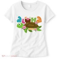 Aloha Tropical Turtle Vacation Women's T-Shirt thumb 0