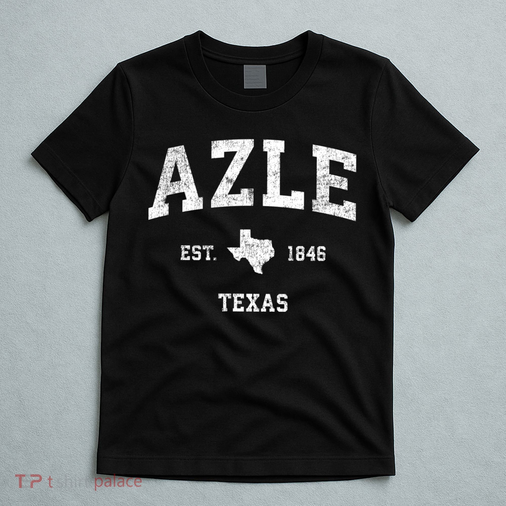 Azle Texas Tx Vintage Athletic Sports T-Shirt