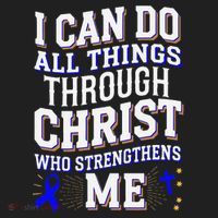 All Things Through Christ Juvenile Arthritis Awareness Women's Sweatshirt thumb 2